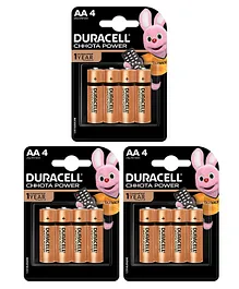 Duracell Chhota Power Alkaline AA Batteries 12 Pieces - 1.5 V
