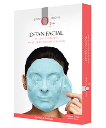 O3+ D Tan Facial Kit With Peel Off Mask - 45 g