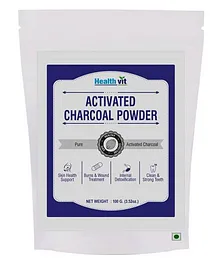 Healthvit Activated Charcoal Powder - 100 g