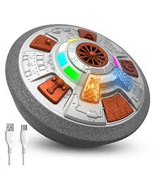 Mirana C-Type USB Rechargeable LED Hover Air Football  - Moonshine Silver