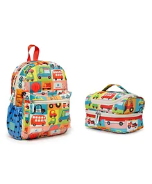 Baby Jalebi Mini Backpack & Lunch Bag Multicolour - 14 Inches