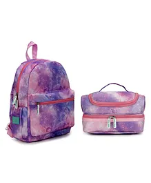 Baby Jalebi Interstellar Mini Backpack & Lunch Bag Multicolour - 14 Inches