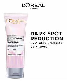 Loreal Paris Glycolic Bright Daily Foaming Face Cleanser - 100 ml