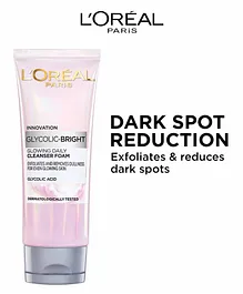 Loreal Paris Glycolic Bright Daily Foaming Face Cleanser - 100 ml