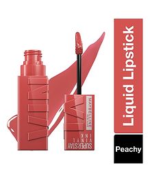 Maybelline Superstay Vinyl Ink Liquid Lipstick Peachy - 4.2ml