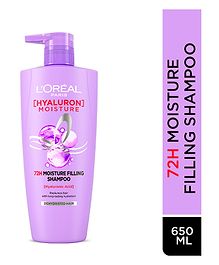 L'Oreal Paris Hyaluron Moisture 72H Moisture Filling Shampoo - 650ml