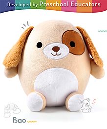 Intelliskills Hug O Feel Plush Toy Dog Pillow - Height 29 cm