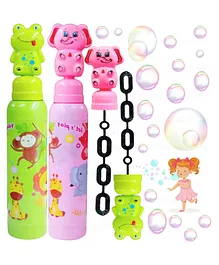 FunBlast Bubble Blaster for Kids Indoor & Outdoor Toys -  Elephant+Frog