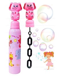 FunBlast Bubble Blaster for Kids Indoor & Outdoor Toys Elephant - Pink