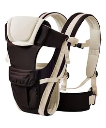 FunBlast 3 in 1 Adjustable Baby Carrier with Support Strap  Black
