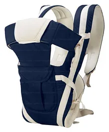 FunBlast 3 in 1 Adjustable Baby Carrier with Support Strap  Navy Blue