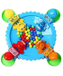 FunBlast Hungry Frog Eating Board Game for Kids 2 to 4 Players - Multicolour
