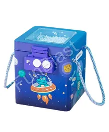 FunBlast Piggy Bank with password lock for Kids  Blue