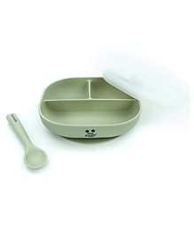 Starkiddo Food Grade Silicone Meal Set - Light Green