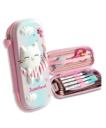 OPINA 3D Eva Cat Pencil Pouch - Colour May Vary