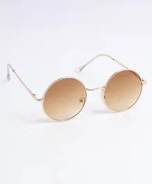 KIDSUN 100% UV Protection Round Sunglasses - Brown