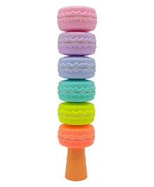 Sanjary Biscuit Shape Highlighter Set of  6 - Multicolour