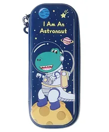 Sanjary Astronaut Print Pencil Case Pack of 1 (Colour & Design May Vary)
