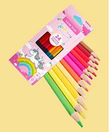 Sanjary Colour Pencils Pack of 24 - Multicolour