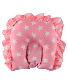 Mittenbooty U shaped Rai Pillow star Print-Pink