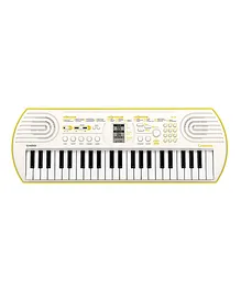 Casio Casiotone Mini SA 80 Keyboard for Kids 44 Mini Size Keys - White
