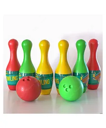 Baybee Bowling Set 6 Pins and 2 Ball- (Color and Print May Vary)