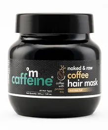 mCaffeine Naked & Raw Coffee Hair Mask  - 200 g