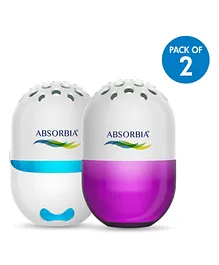 Absorbia Water Based Low VOC Golf Gel Air Freshener Pack of 2 - 100 g Each