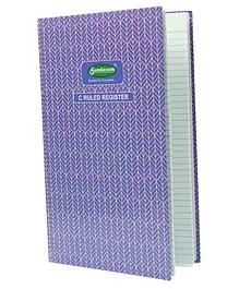 Sundaram C Ruled Register 1 Quire Purple  - 72 Pages