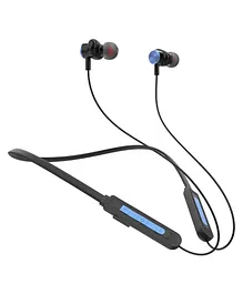 Gizmore Melody BT Neckband With 18H Playttime & Fast Charging Bluetooth Headset- Blue