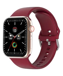 Gizmore GizFit PLASMA Bluetooth Calling Smartwatch 1.9 Inch HD Display 550 NITS Smartwatch - Burgundy