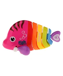 Negocio Swimming Water Wind Up Cute and Mini Colorful Swing Robotic Fish Toy (Color May Vary)