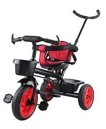 JoyRide Learn To Ride Stalwart Plug N Play Tricycle With Safety Harness Parental Handle