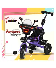 Amardeep Baby Musical Tricycle Adventure - Purple