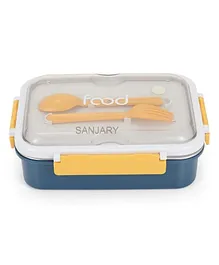 Sanjary Lunch Box 620 ml  Pack of 1 (color & Design May Vary)