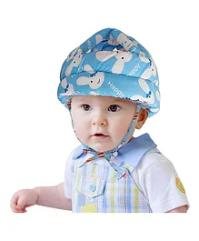 ORTIS Adjustable Cushioned Baby Safety Helmet Blue(Print May Vary)
