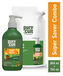 PureCult Handwash Refill Combo - 250ml & 750ml