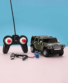 PlayZu Remote Control Army Vehicle Car - Black