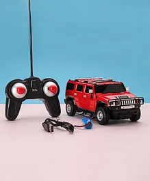 PlayZu Remote Control Army Vehicle Car - Red