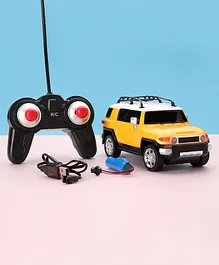 PlayZu Remote Control Cruiser Car - Yellow