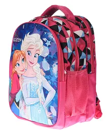 Disney By Kuber Mart Industries Frozen School Bag Pink - 14 Inches