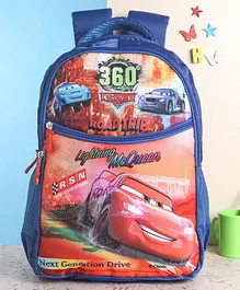 Disney Pixar Cars School Bag - 16 Inch (Colour & Print May Vary)