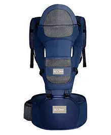 Baybee 9 in 1 Ergo  Hip Seat Baby Carrier with 9 Carry Positions Baby Carrier Cum Kangaroo Bag with Safety Belt - Blue