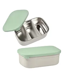 Beaba Stainless Steel Lunch Box - Green