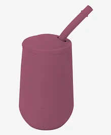 ezpz Happy Cup with Straw System Mauve - 236 ml
