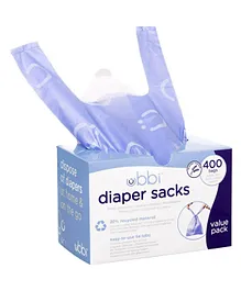 Ubbi Baby Disposable Diaper Sacks  400 Counts
