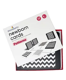 Brainsmith Patterns Newborn Cards - Pack of 10