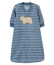 Carter's 2-Way Zip Fleece Sleep Sack - Blue