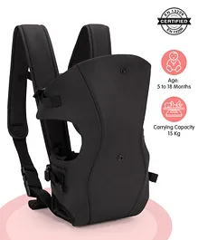 Elegant Lightweight & Adjustable 3 in 1 Baby Carrier - Black