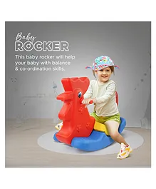 NHR Hen Shaped Baby Rocker - Multicolor